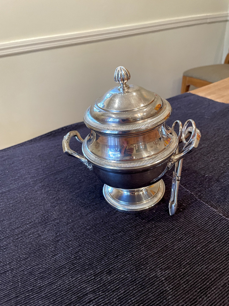 French Antique Silver Coffee and Tea Set