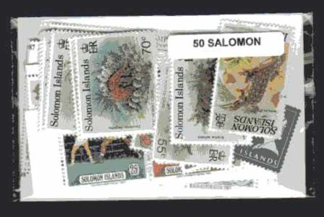 Solomon Islands - 50 Different Stamps