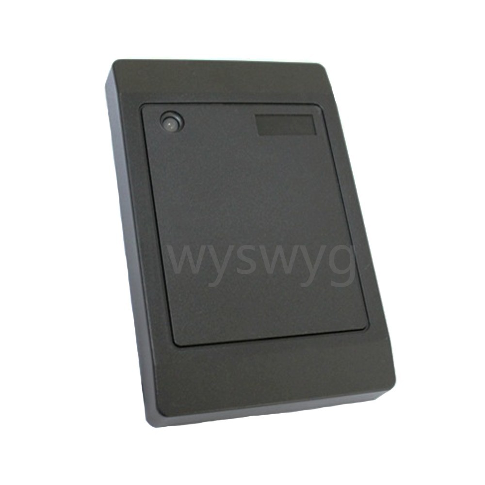 125KHz Weatherproof ID RFID EM Proximity Reader Black For Access control system