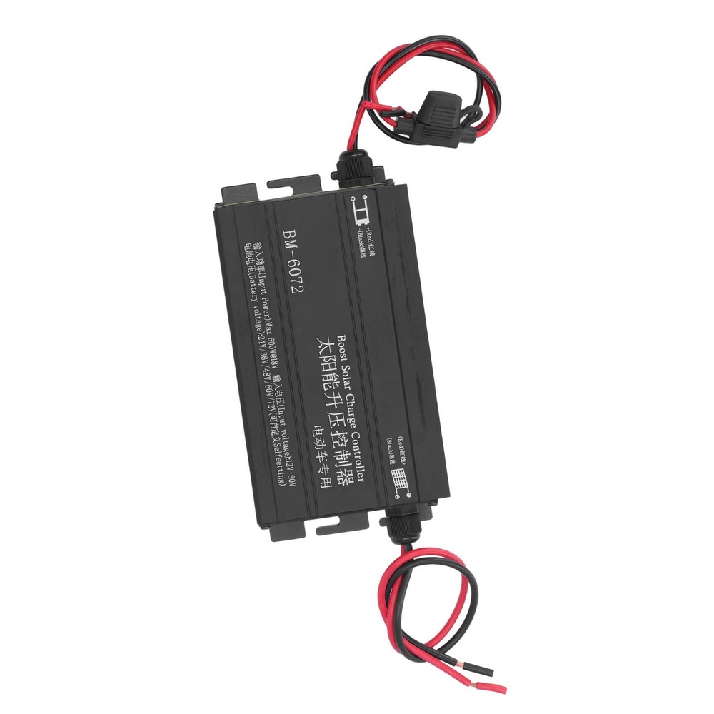 ·600W MPPT Boost Solar Charge Controller 12‑50V Input LCD Display Step Up Sol