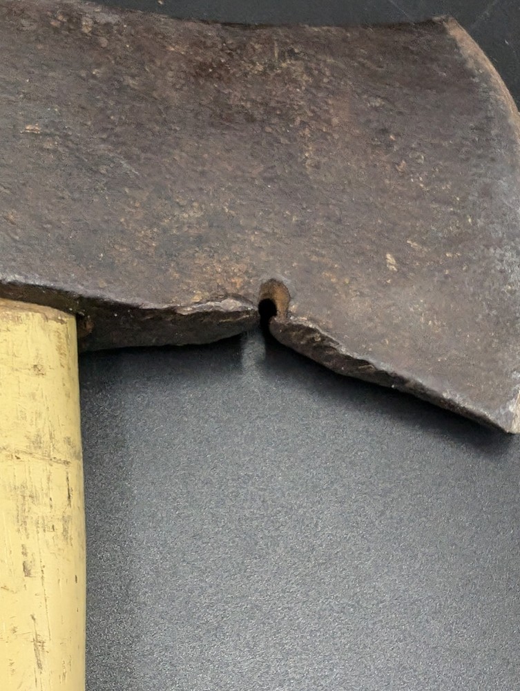 Vtg Boy Scout Hatchet Yellow Handle