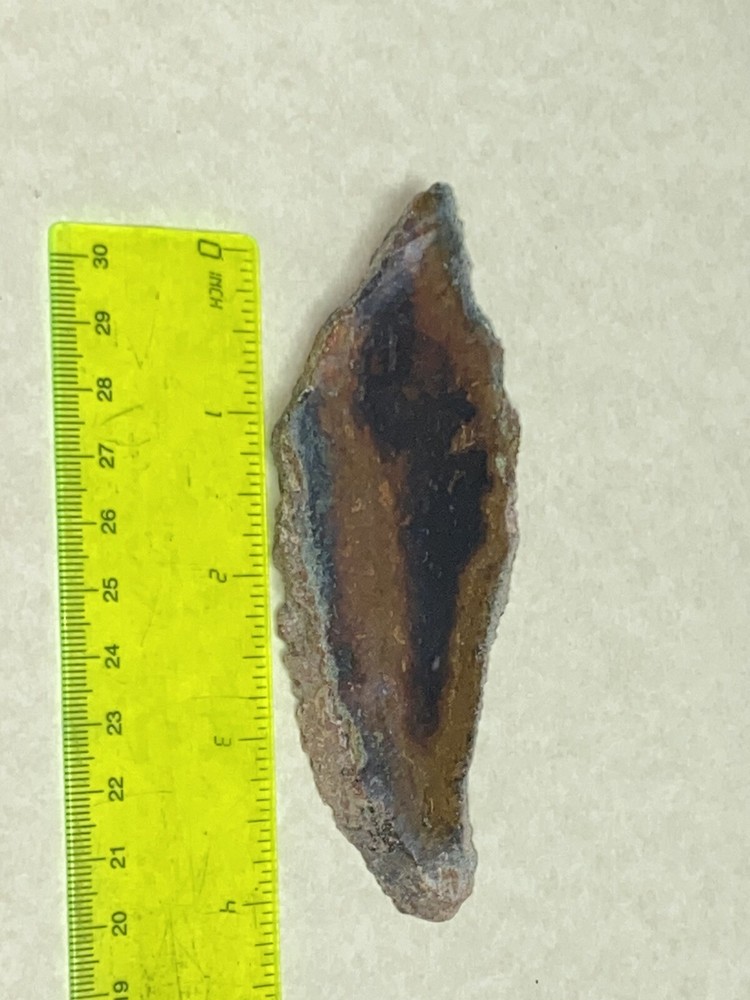 Morrisonite Jasper Slab 61.3 Grams Rough Agate Cabbing Oregon