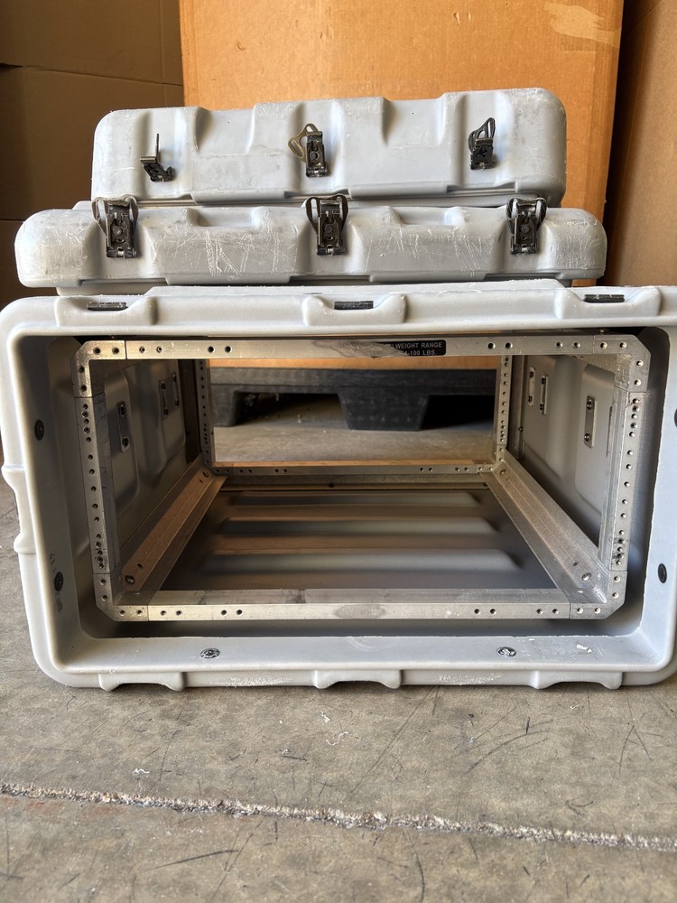 Hardigg Rack Mount Case | 4U | Gray | 22 x 13 x 33"