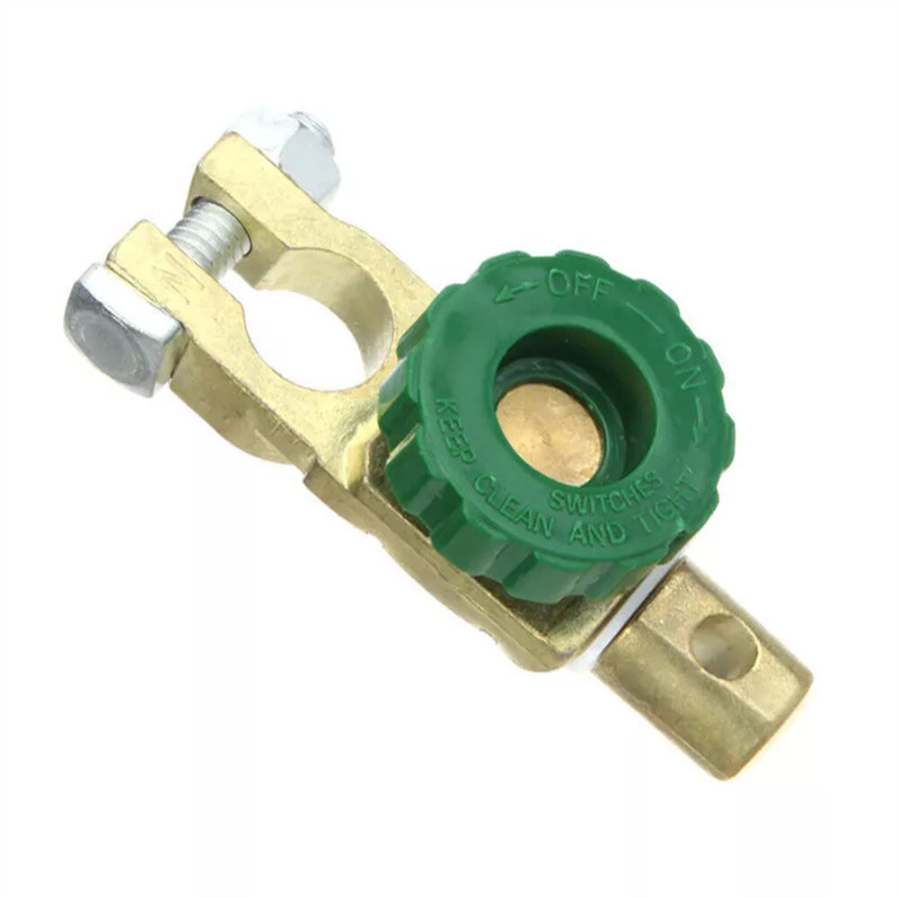 2Pcs Car Battery Switch Quick Cut-off Disconnect Master Link Terminal Kill Shut