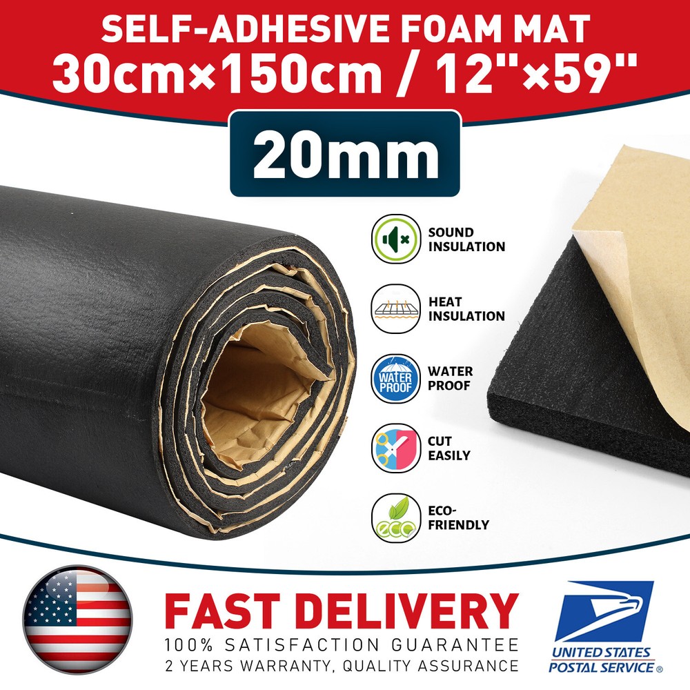Foam Insulation Neoprene Sheets With Adhesive Multi-Function Soundproof Large