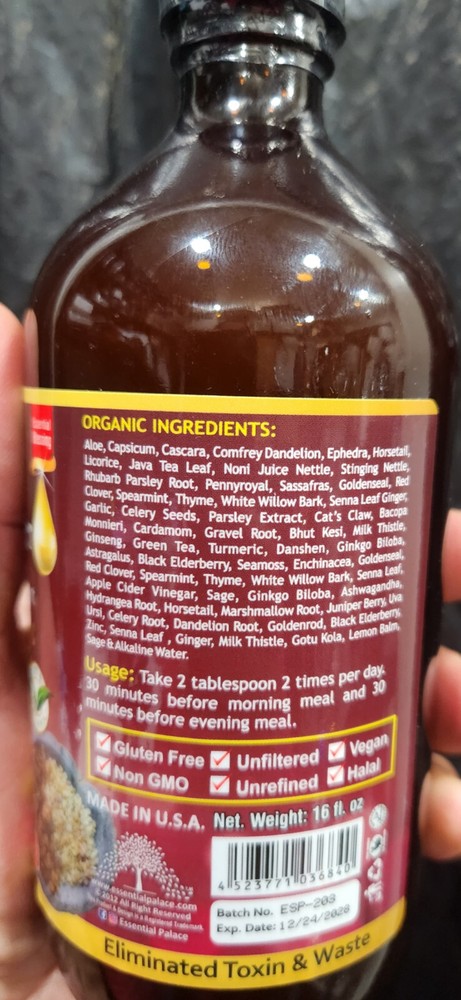 Lungs and Liver Balance Care Tonic