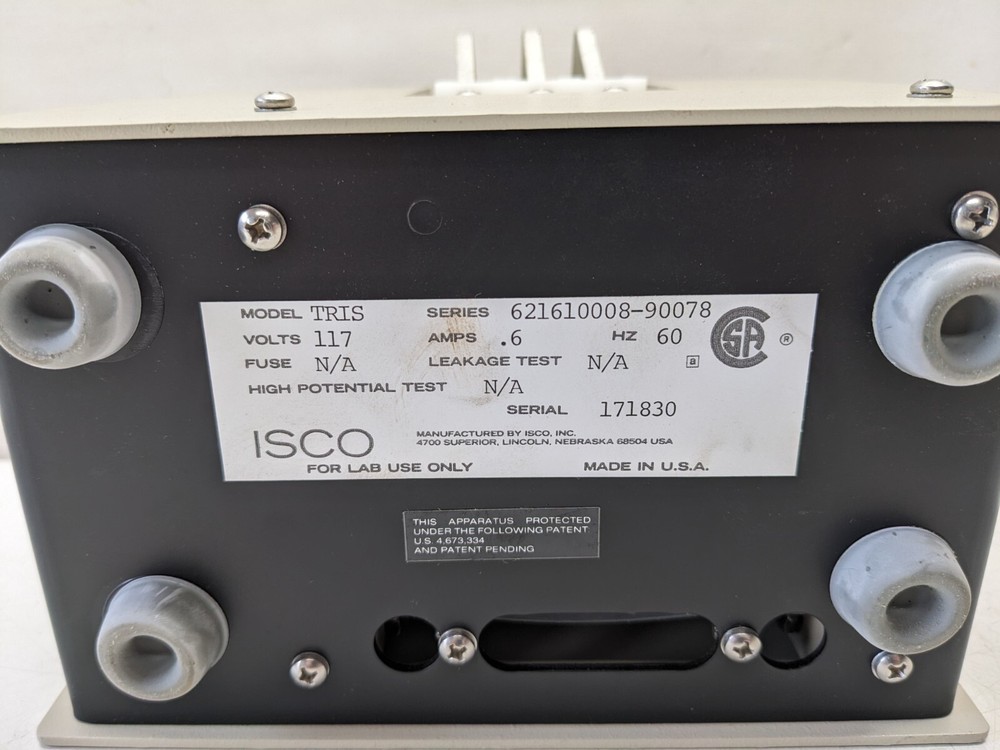 ISCO Tris Peristaltic Laboratory Pump