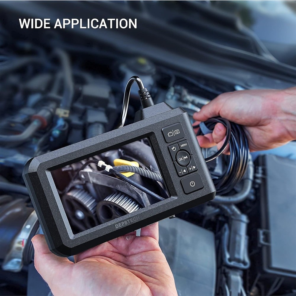 Versatile 1080P Industrial Endoscope Camera with 4.3" Screen & USB Connectivity