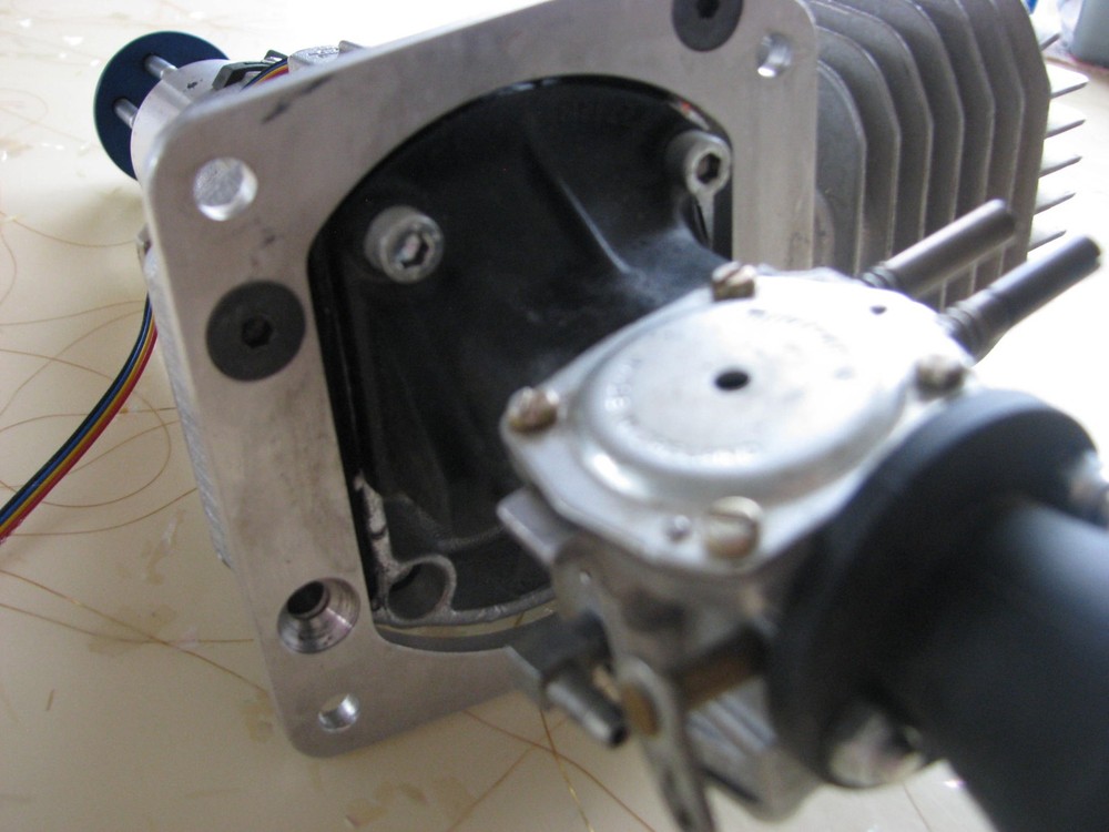 LARGE RC 3W GAS IGNITION ENGINE GERMAN MFG