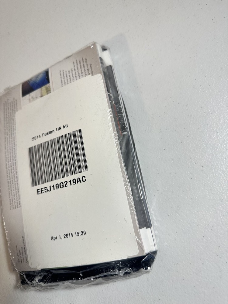 2014 Ford Fusion Owner's Manual Set OEM