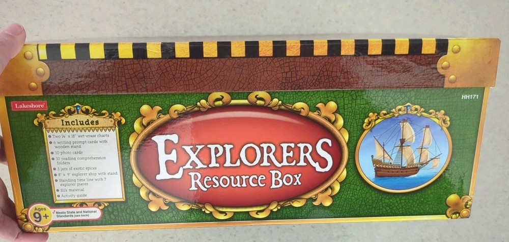 New EXPLORERS Resource Box Lakeshore Learning Homeschool Activity