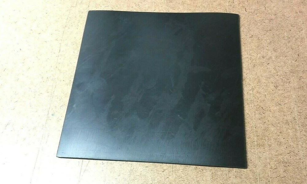Neoprene Rubber Solid Flex Sheet 1/16" Thick x 9" x 12" Rect Pad 60 Duro Black