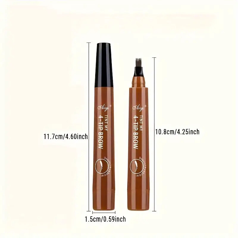 Microblading Tattoo Eyebrow Ink Pen Long Lasting Eye Brow Pencil 3D Fork Makeup