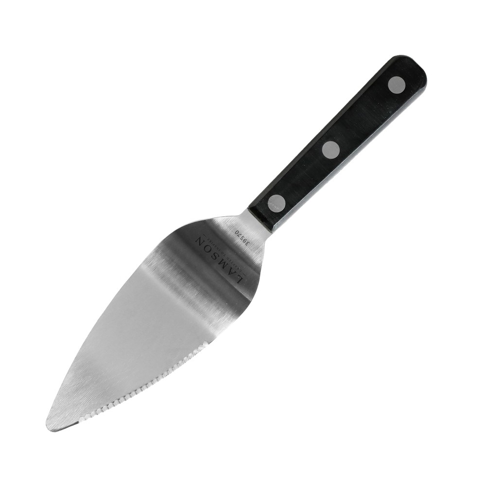4" Pie & Cake Server Wave Edge with Noir Ultra Durable handle