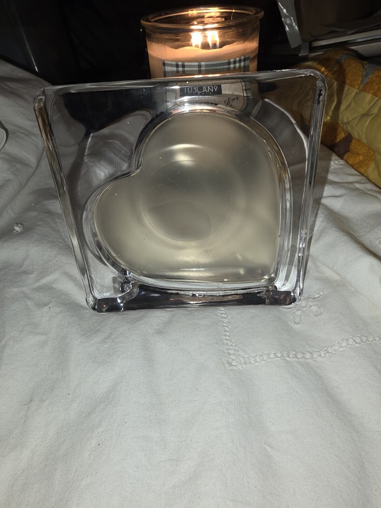 Vintage Crystal Clear Studios Japan Heart Frame