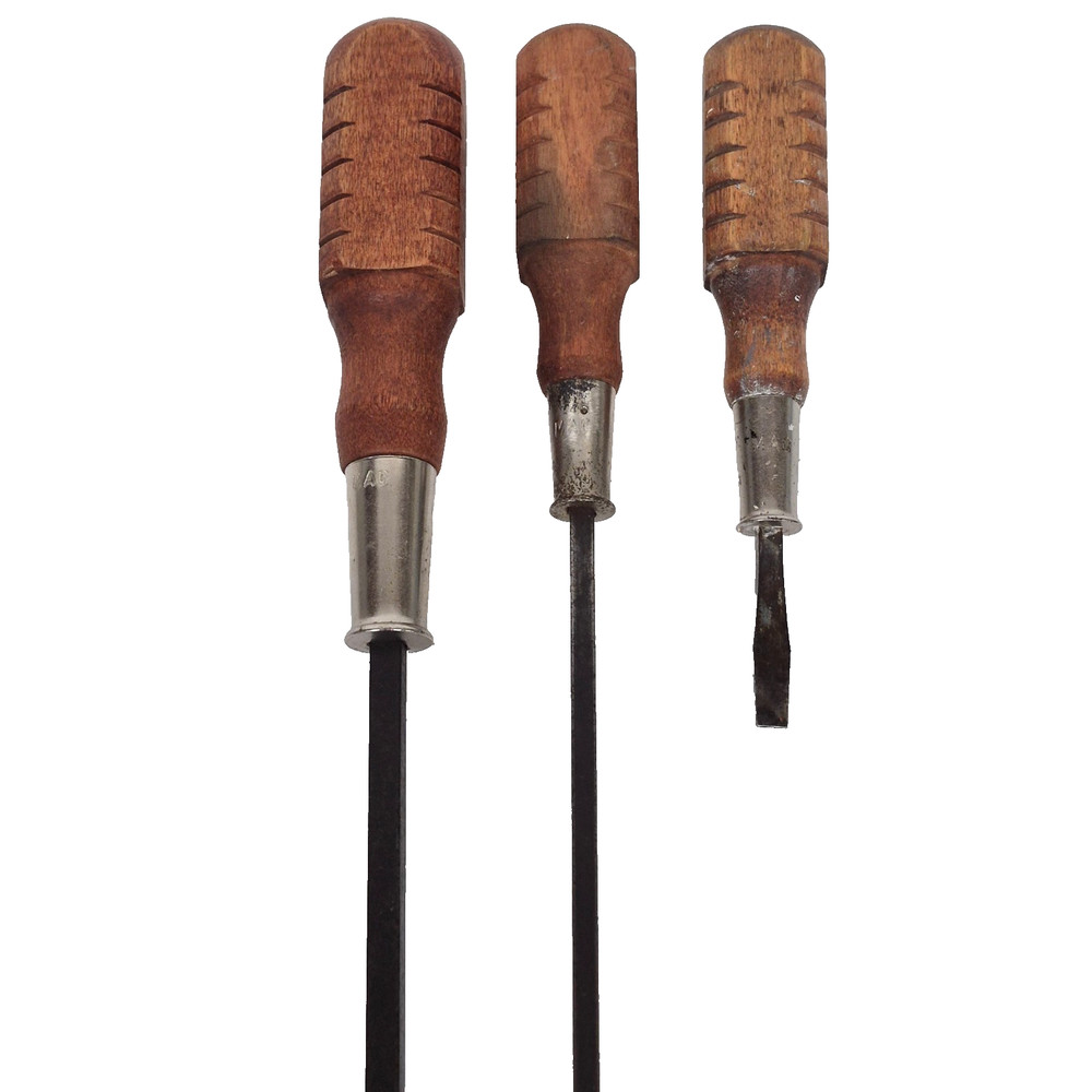 Set of 3 Mac Tools Screwdrivers Flathead Vintage