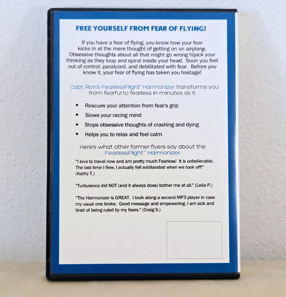 Capt. Ron's FearlessFlight Harmonizer (CD)