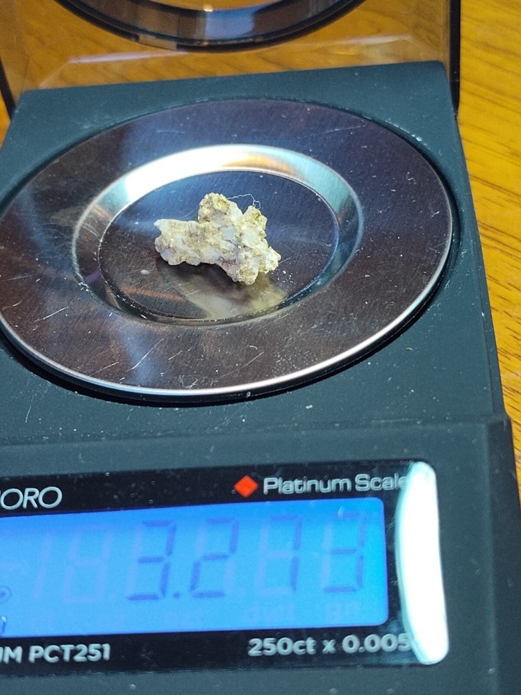 Gold Quartz Specimen