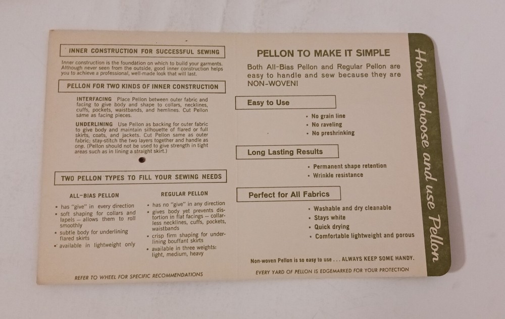 Pellon Wheel Vintage Sewing