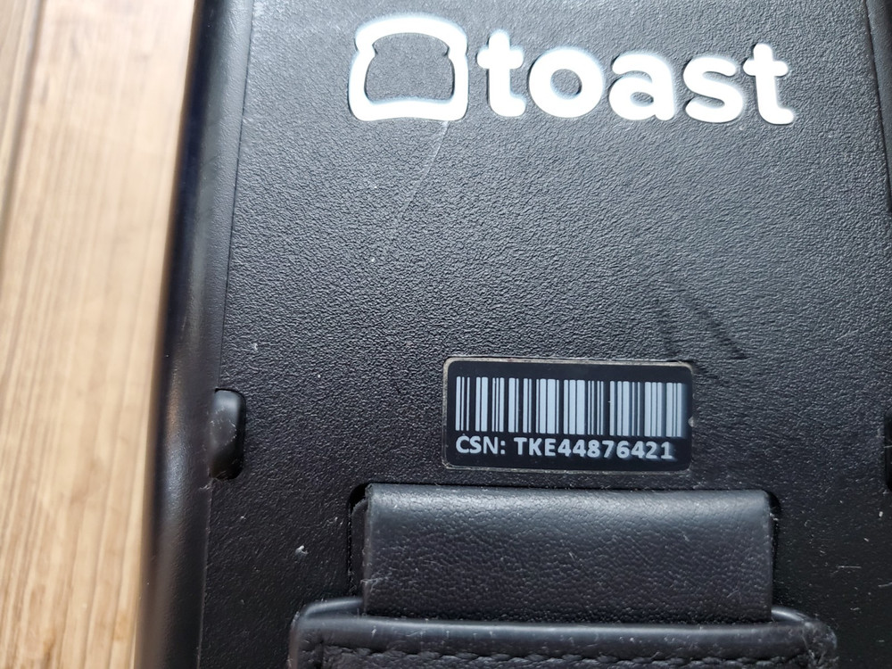 Three(3) Toast Flex POS Go 2 Handheld Tablet Mobile Computer Device - TG200