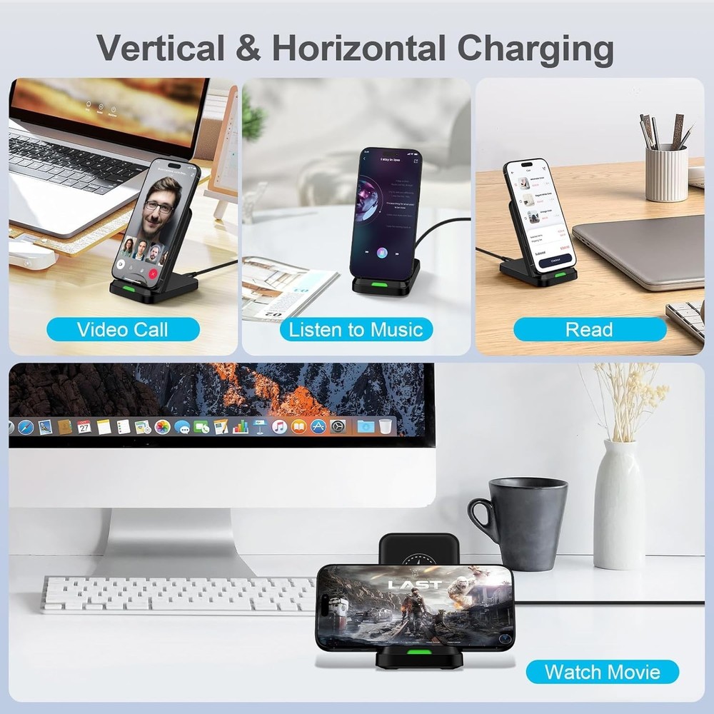 Mobile Phone Wireless Charger Multi-function Universal Adapter