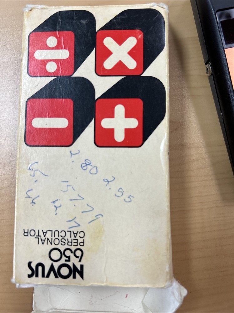 Nova 650 Personal Calculator