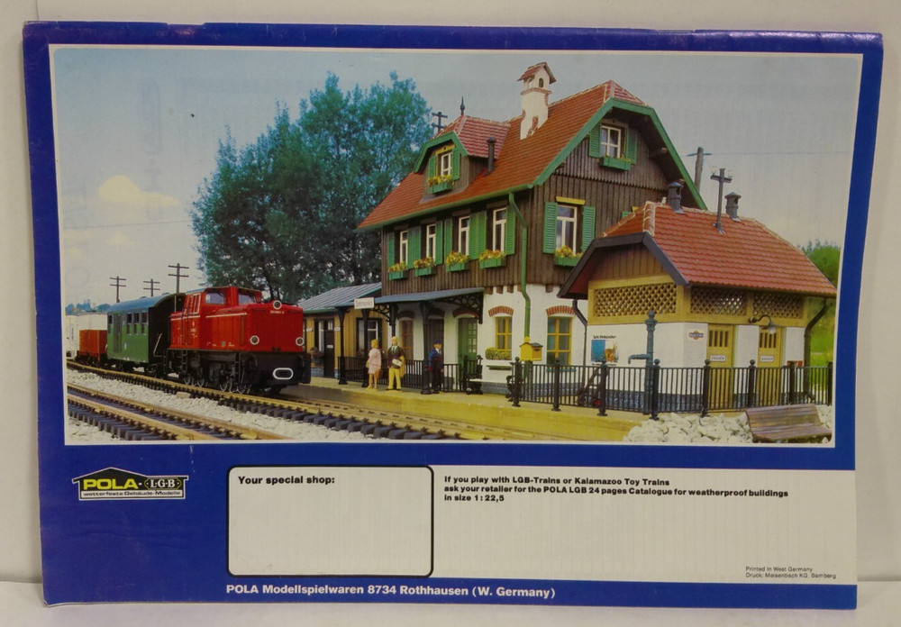 POLA 1983 Model Construction Kits HO-N Catalog