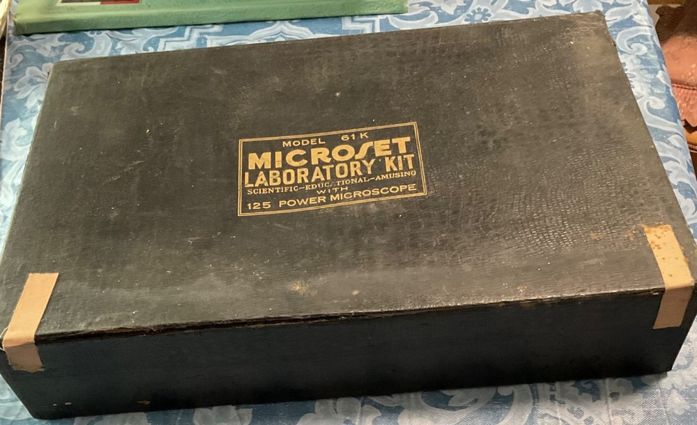 Model 61 K Microset Laboratory Kit with microscope, VTG