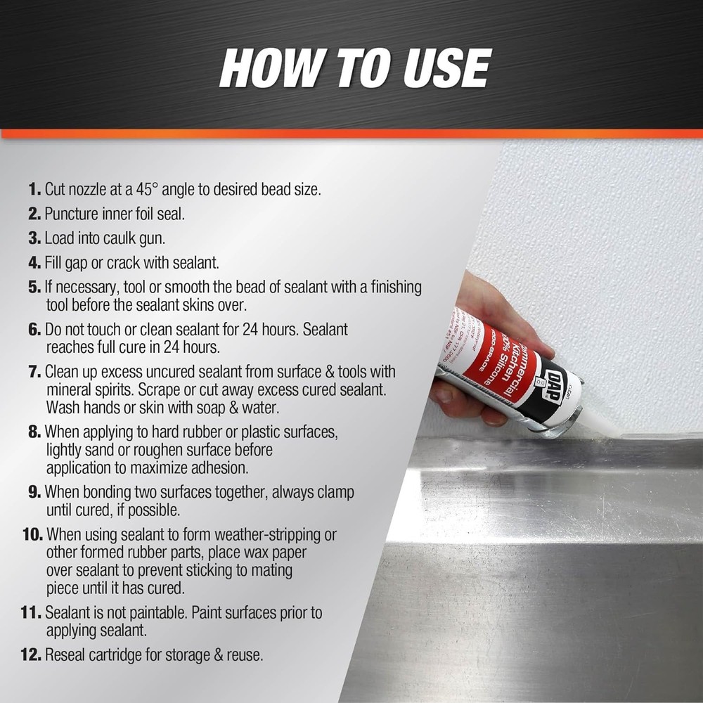 Sealant, 9.8 oz, Stainless Steel