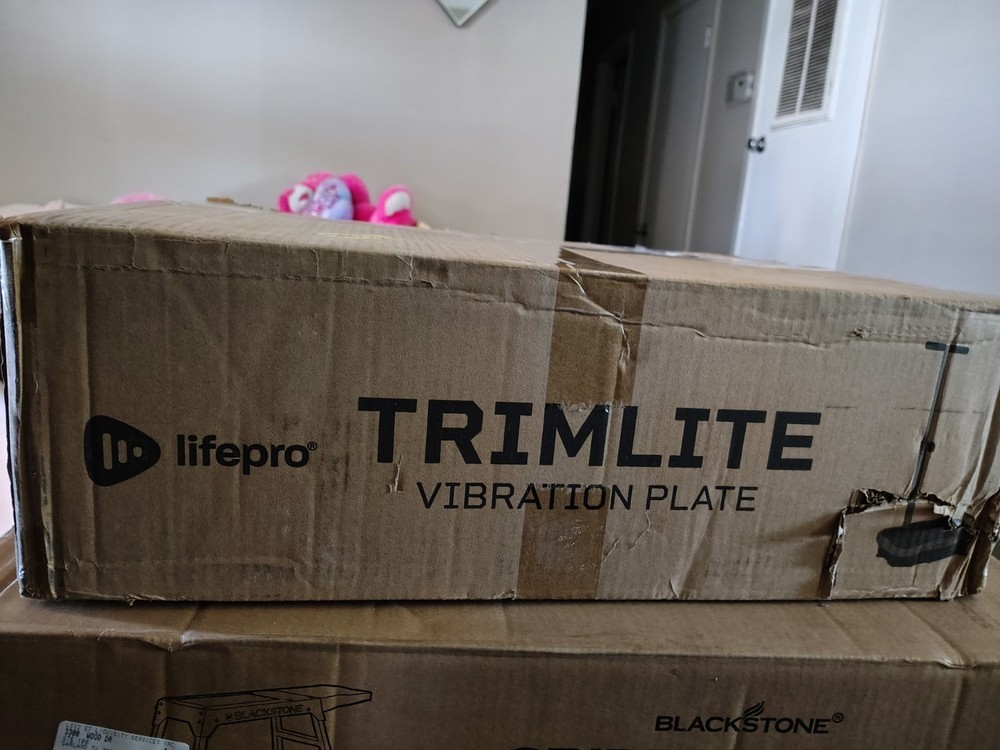 Life Pro Trimlite Vibration Plate Exercise Machine Gray