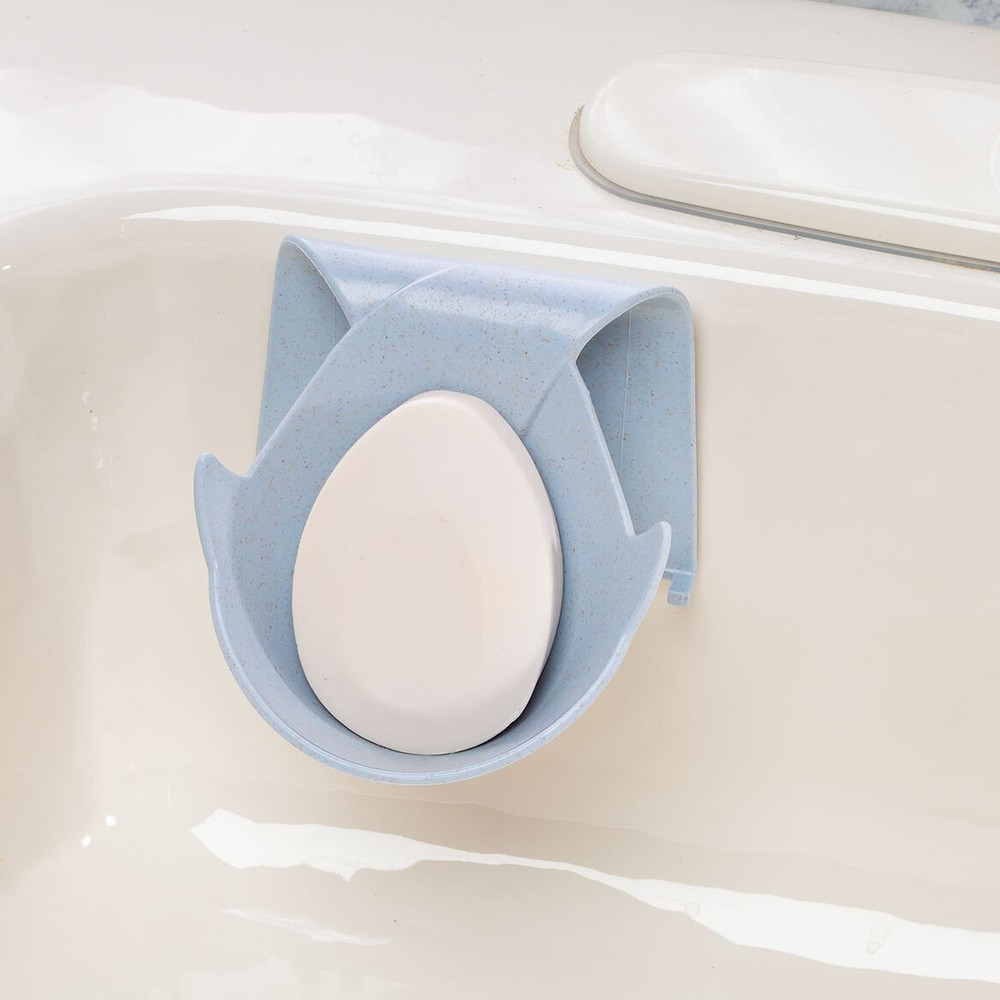 Wall Mounted Wheat Straw Soap Holder