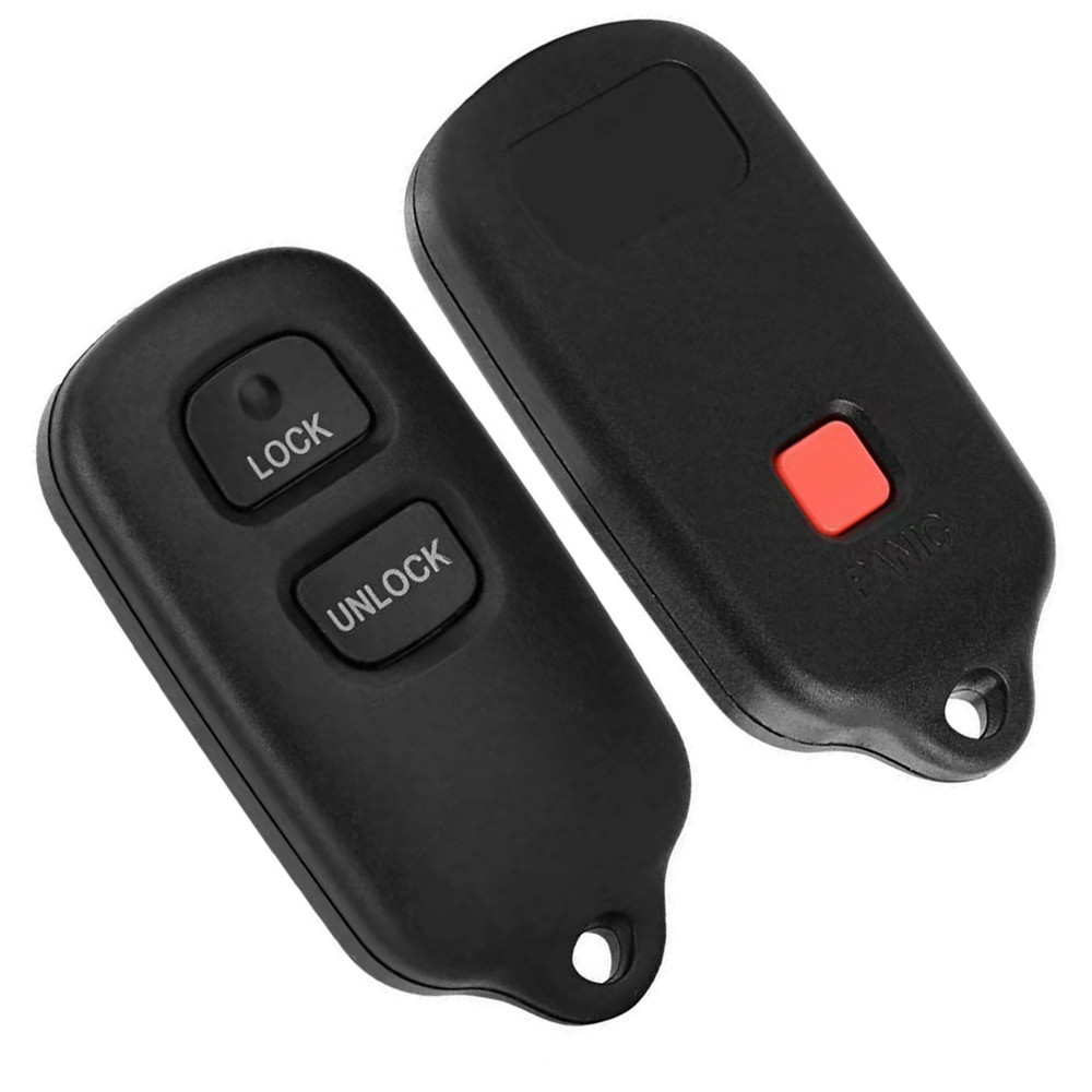 Case Key Shell Black ABS Control For Toyota Corolla 2003-2008 For Car Replace