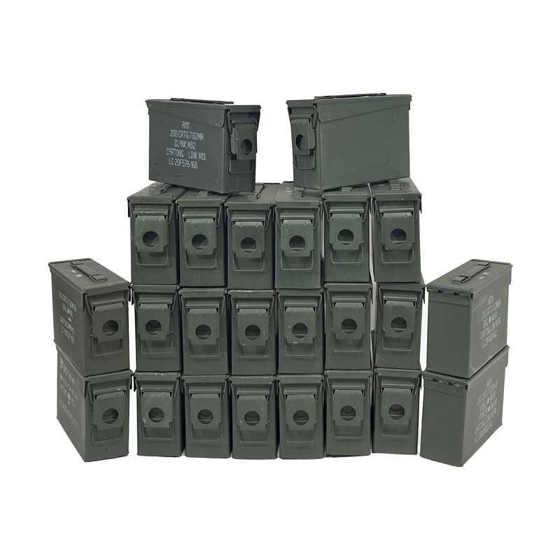 24 Pack 30 Cal ammo cans Grade 1