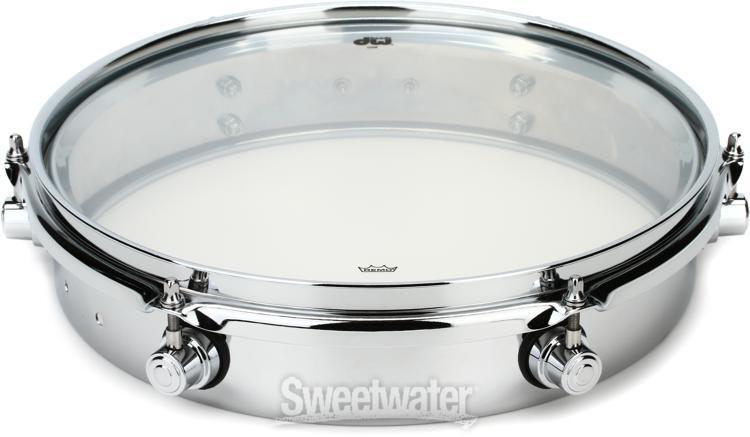 DW Design Series Chrome Piccolo Tom w/bracket - 12"