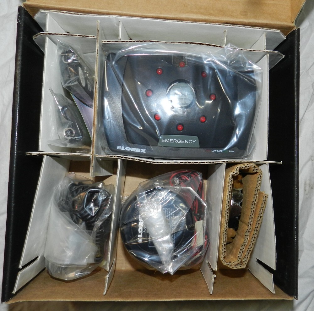 New in Box - Lorex Model AU3655 Car Security Alarm System