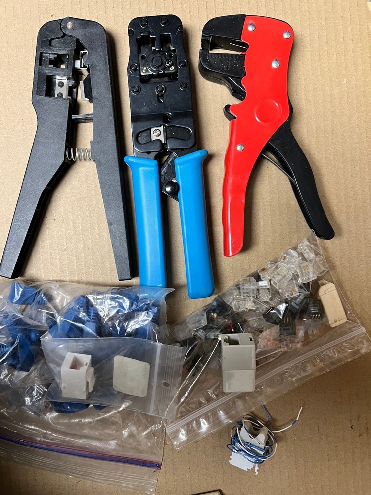 Network & Phone Crimping Tools & NEW Impact Punch Down Tool