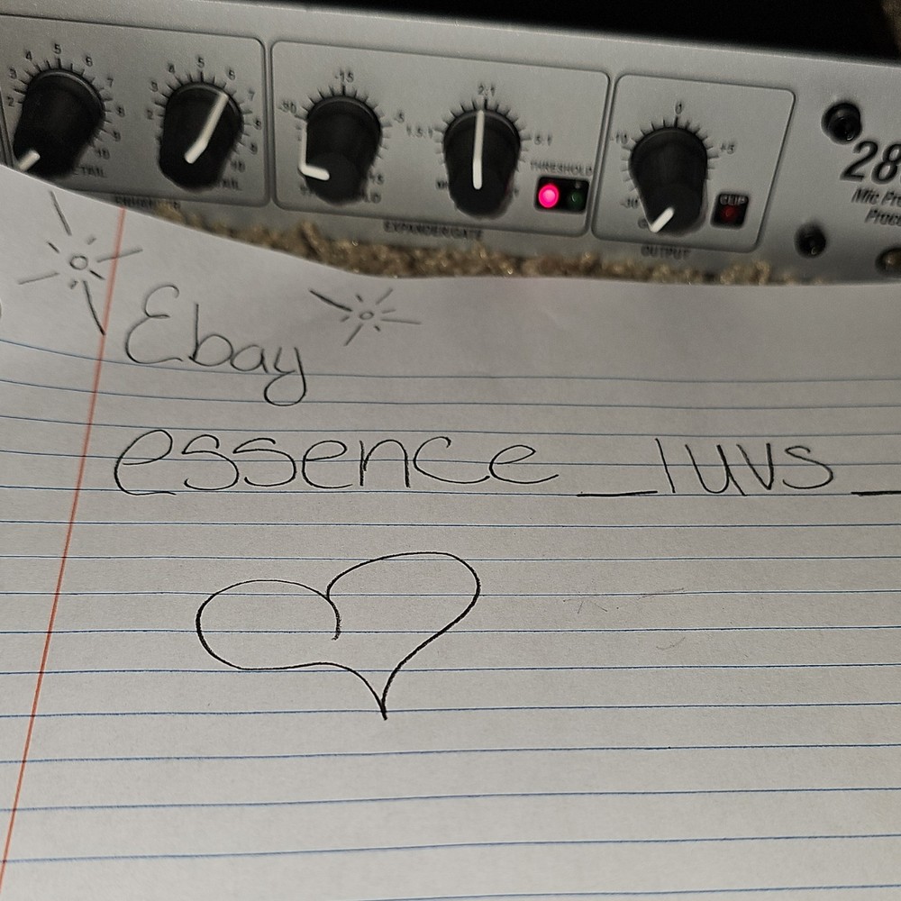 dbx 286s Microphone Preamp Processor Compressor De-Esser Enhancer Expander