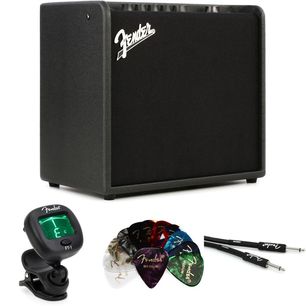 Fender Mustang LT 25-watt Combo Essentials Bundle