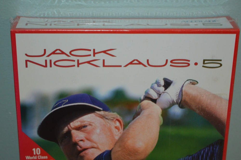 Brand NEW Sealed Jack Nicklaus 5 - PC GAME Golf Course Computer Game