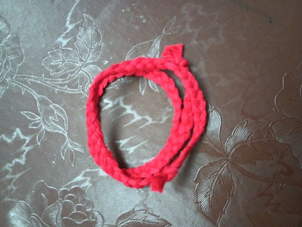 Authentic Jerusalem Bendel Evil Eye Red String 12 inches