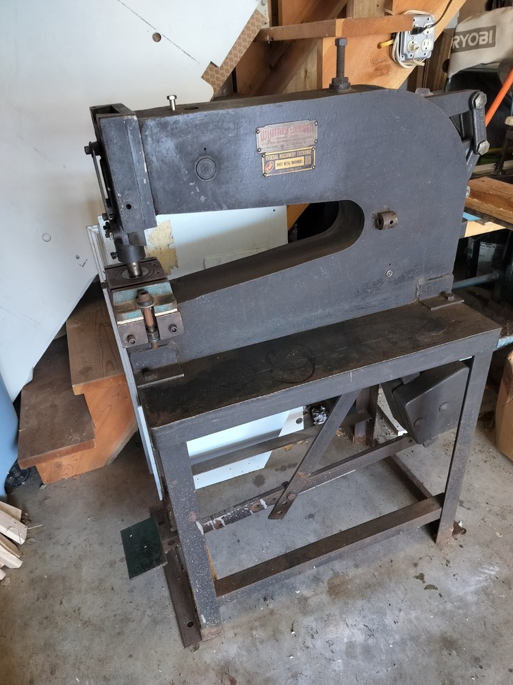 Kick Punch Press