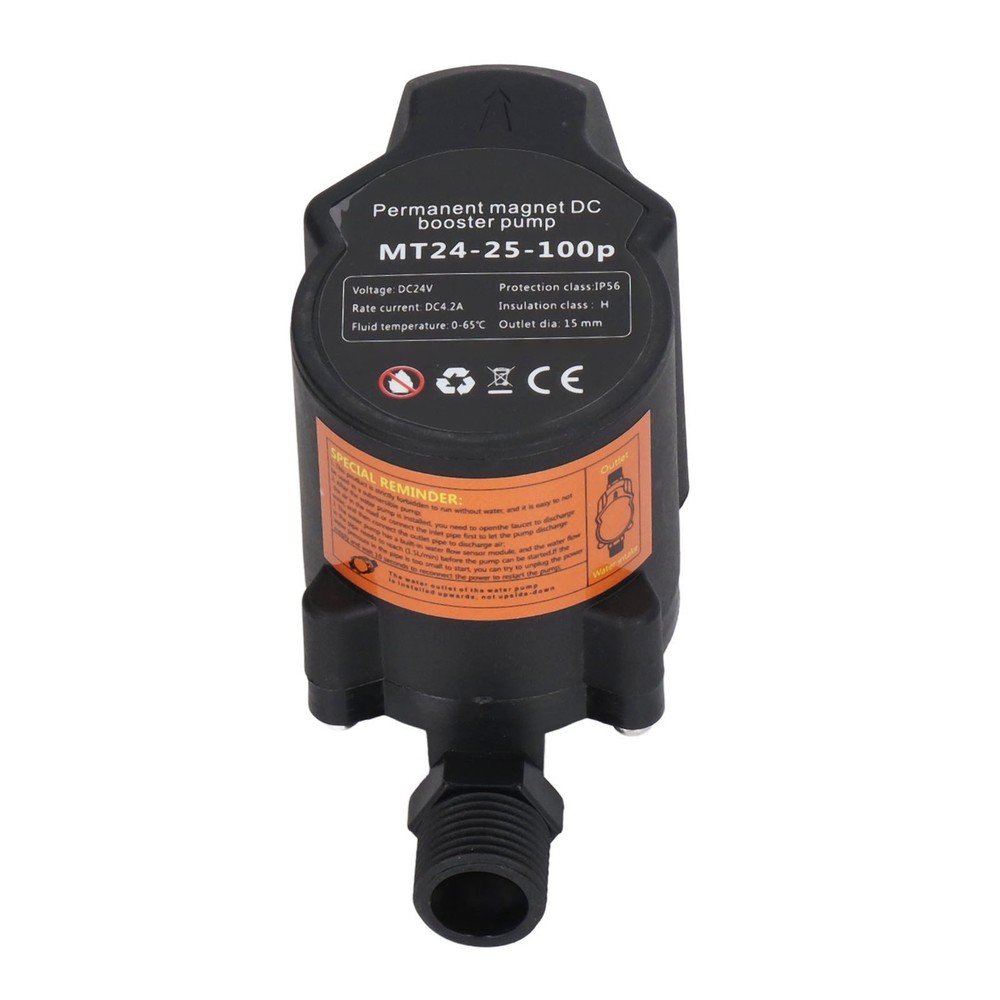 UK Plug Pump Automatic Water Pressure Shower Boosting Recirculating