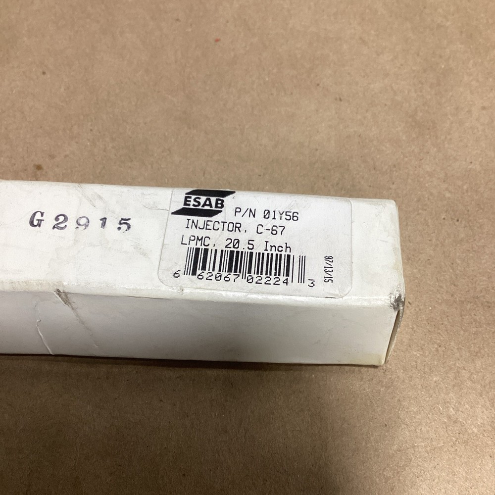ESAB 01Y56 Injector C-67 20.5"