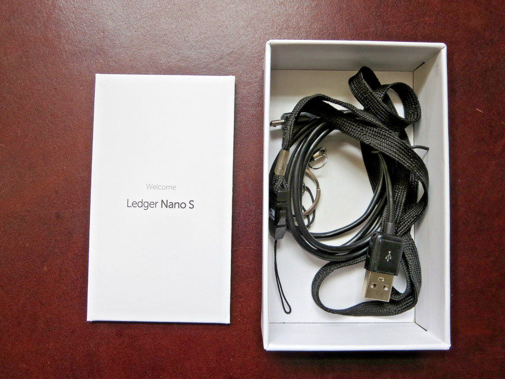 Ledger Nano S USB Hardware Wallet, Bitcoin Ethereum