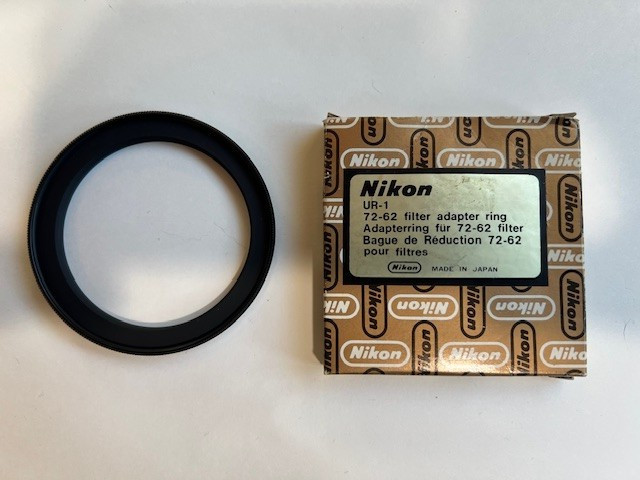 Nikon UR-1 72-62 Filter Adapter Ring