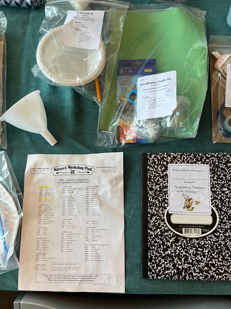 Nature's Workshop Plus! Explore Zoology 1 Set New For Exploring Creation