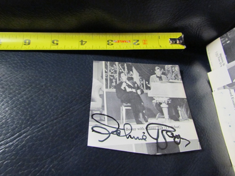 Johnny Ray Signed Photo