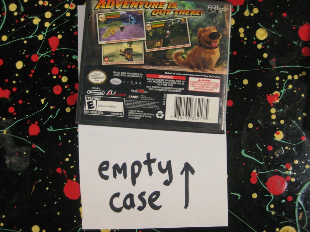 Up Disney Pixar Nintendo DS Empty Case only
