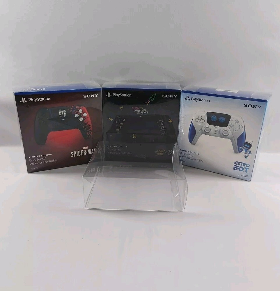 4x Protector Display Cases For Sony Playstation 5 PS5 Limited Edition Controller