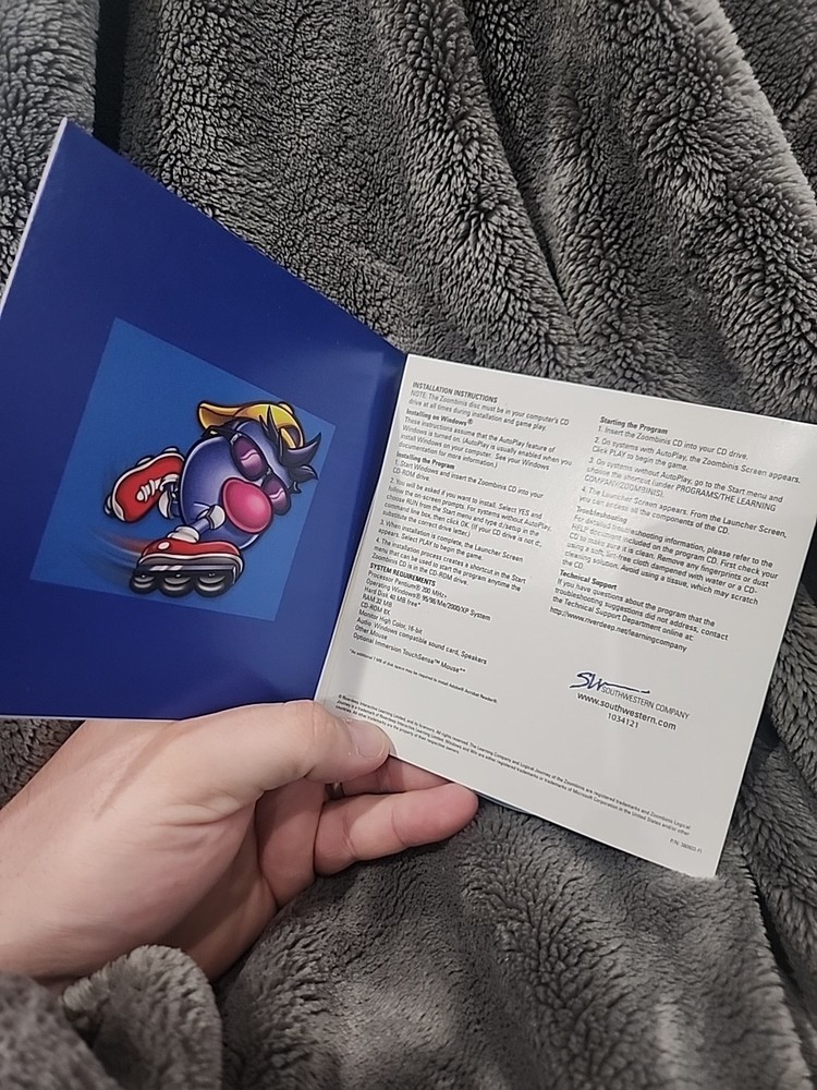 ZOOMBINIS LOGICAL JOURNEY Windows PC Computer CD-ROM Game Tested Works